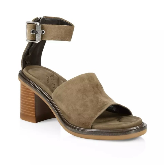 NEW rag & bone Soren Suede Ankle-Strap Sandals SOLD OUT COLOR Size 39 - Picture 3 of 7